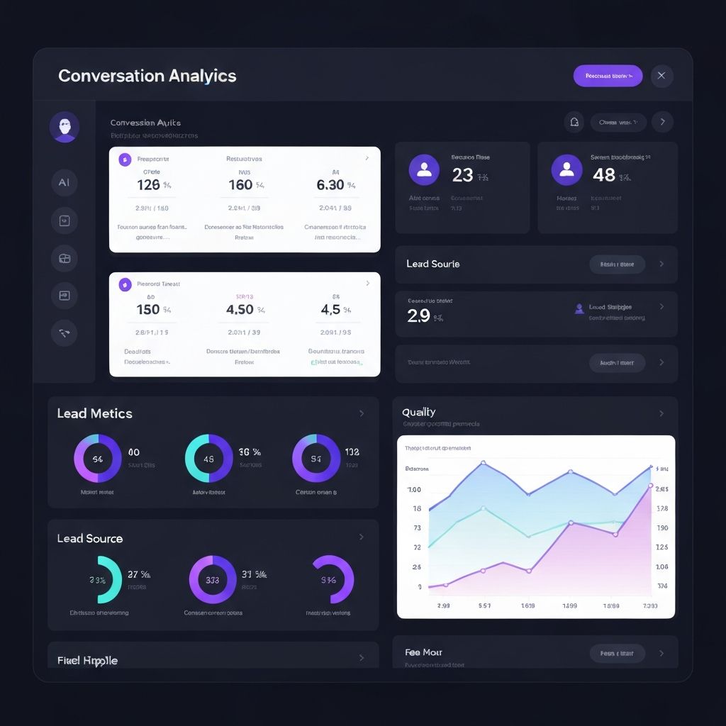AI Chatbot Dashboard Preview